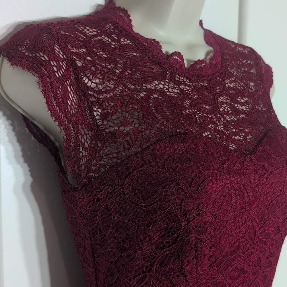Aupuls Red/Burgundy Dress size Xsmall - Picture 8 of 8